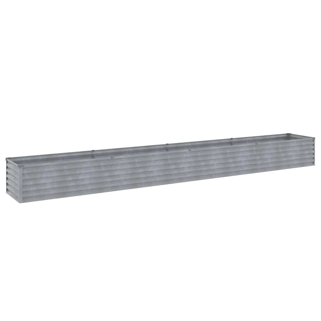 Inserto fioriera Vidaxl 386x50x36 cm Cortenstaal