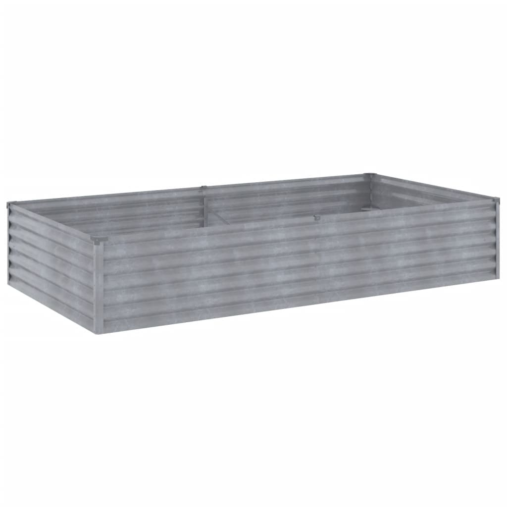 Plantador Vidaxl criado 195x100x36 cm Cortenstaal