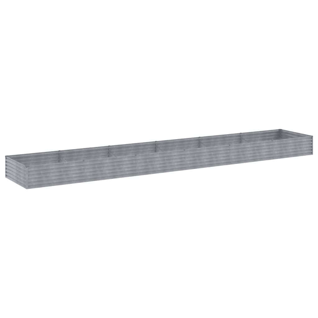 Vidaxl fioriera raccolta 579x100x36 cm cornstaal