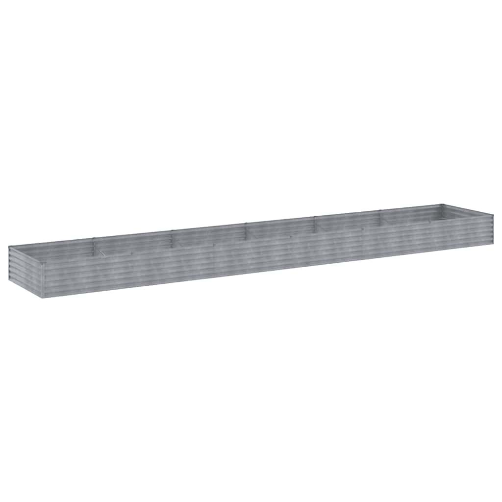 Vidaxl fioriera raccolta 579x100x36 cm cornstaal