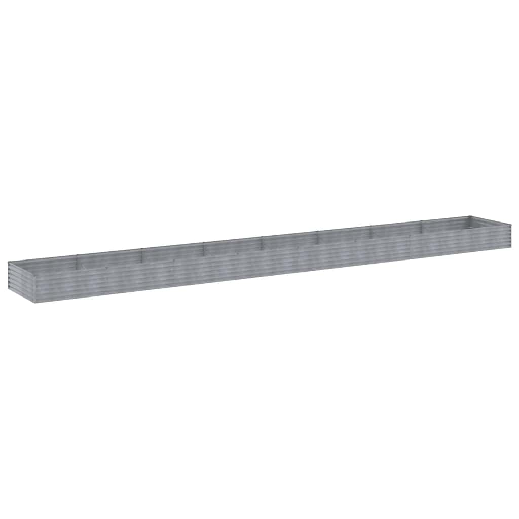 Jardinera vidaxx elevada 770x100x36 cm acero corten