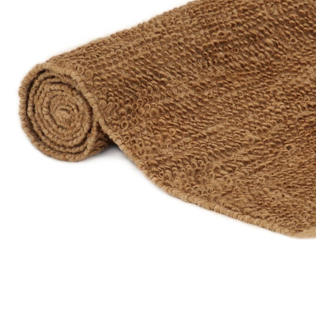 Vidaxl Rug Loop Pool Handmade 160x230 cm de yute y algodón