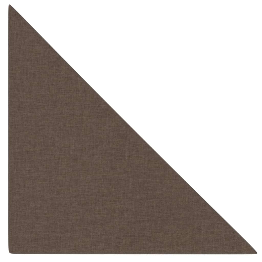 Pannelli a parete Vidaxl 12 pezzi 0,54 m² 30x30 cm Brawn