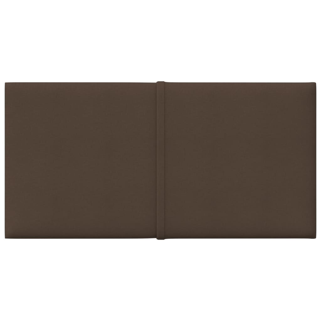 Pannelli a parete Vidaxl 12 pezzi 0,54 m² 30x15 cm marrone marrone