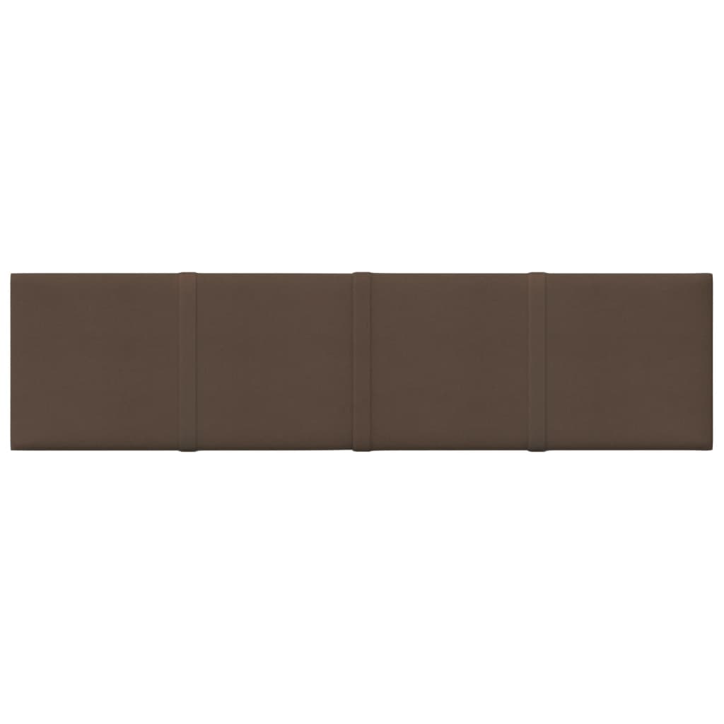 Pannelli a parete Vidaxl 12 ST 1,08 m² 60x15 cm marrone marrone