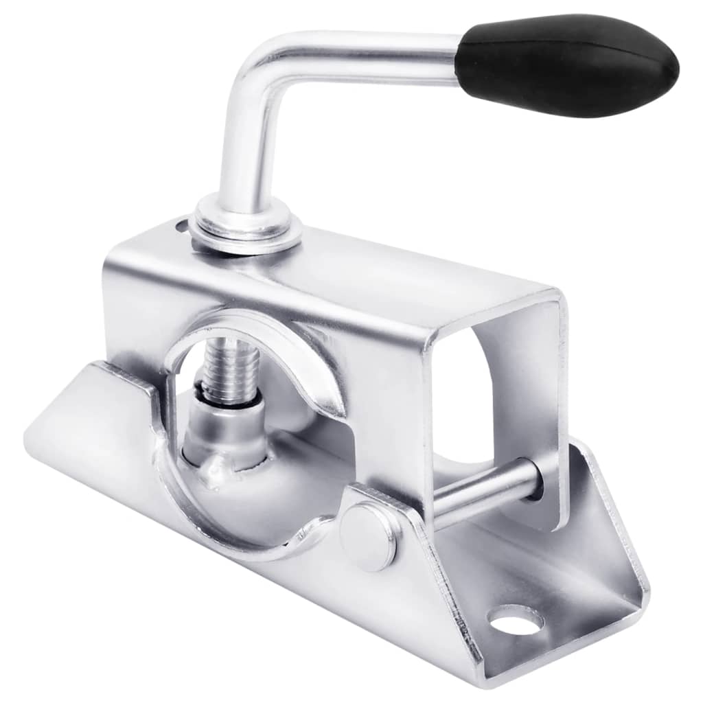 Vidaxl Remacia de la rueda de la nariz 13.5x6.5x14 cm de acero galvanizado
