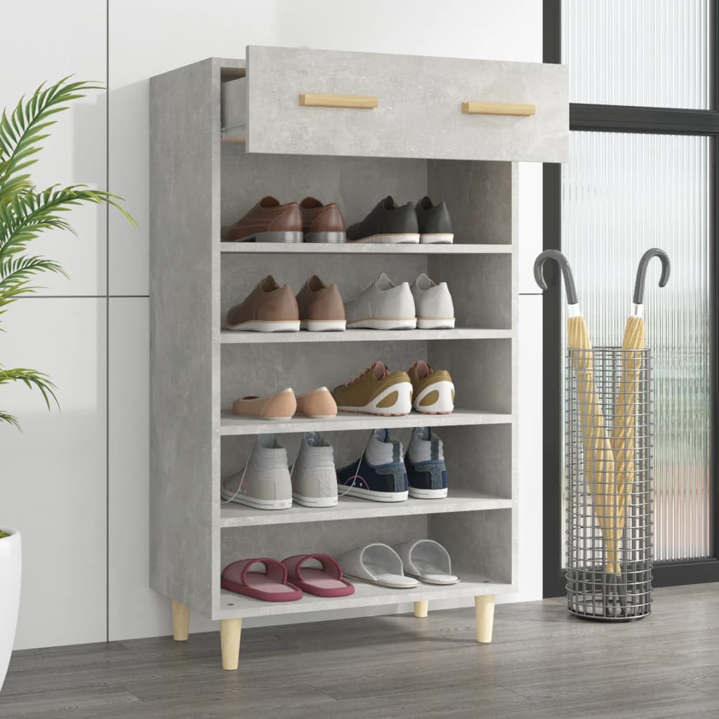 Vidaxl Cabinet da scarpe 60x35x105 cm Prezzo in legno a modifica