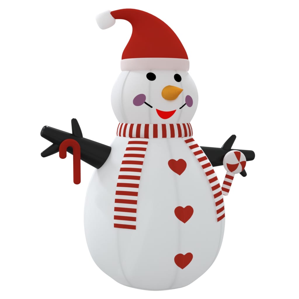 Vidaxl Snowman gonfiabile con LED 250 cm