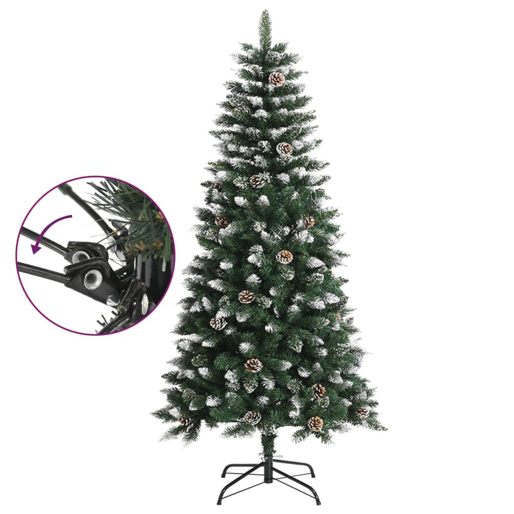 Vidaxl Kunstkerstboom con Green PVC 120 cm standard