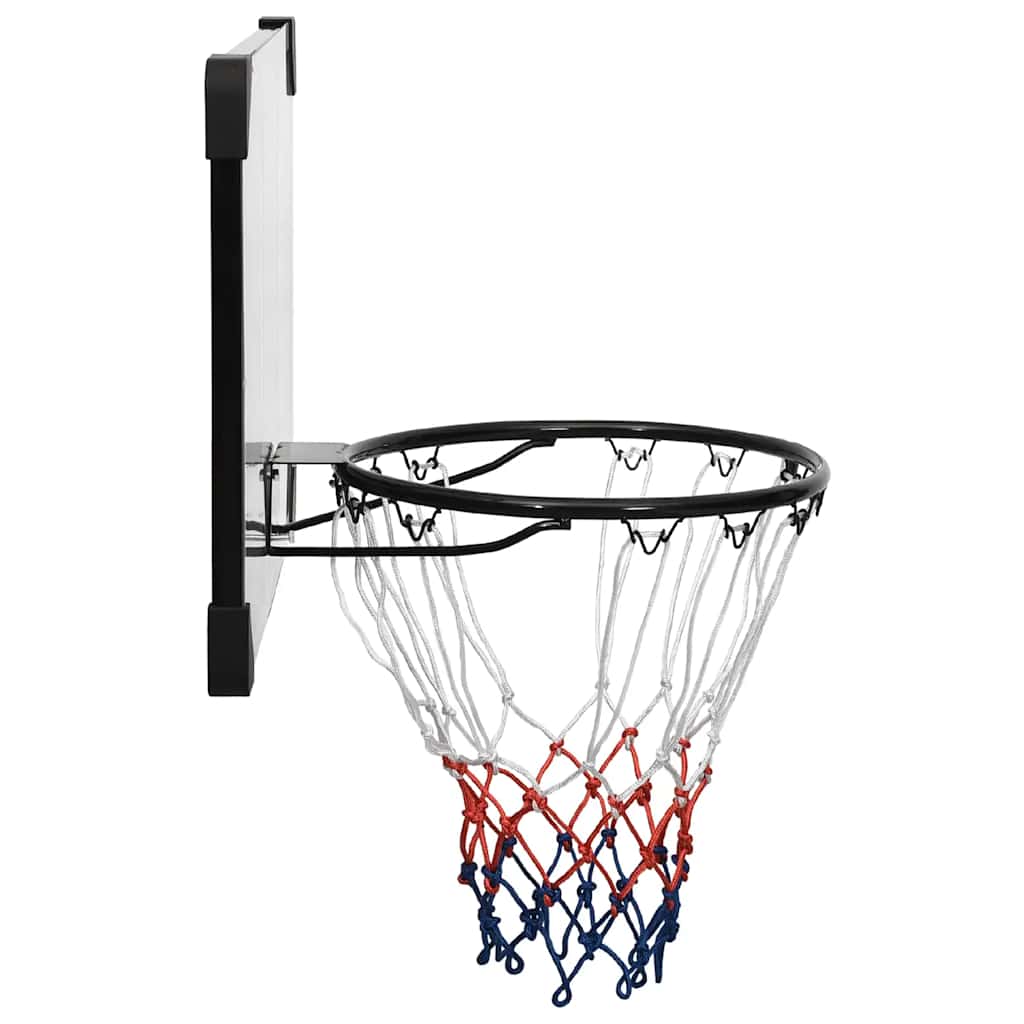 Vidaxl Basketball Board 71x45x2.5 cm trasparente in policarbonato