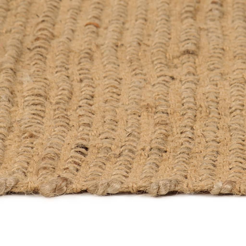 Vidaxl alfombra rectangular 160x230 cm yute natural