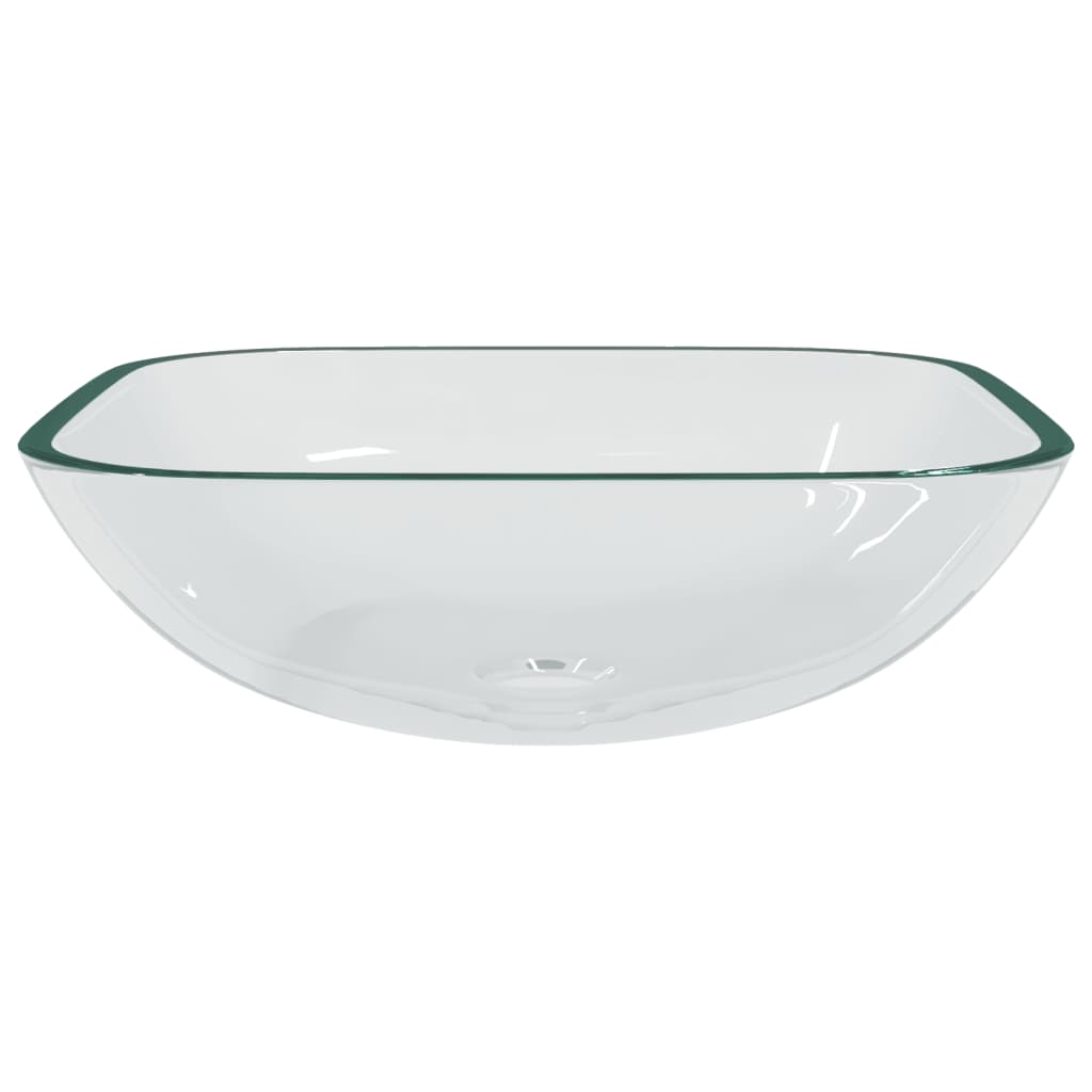 Vidaxl Washbasin 42x42x14 cm Transparent