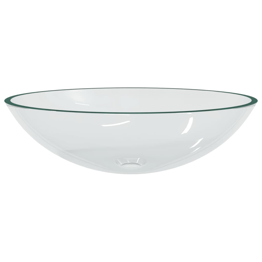 Vidaxl Washbasin 50x37x14 cm Transparent