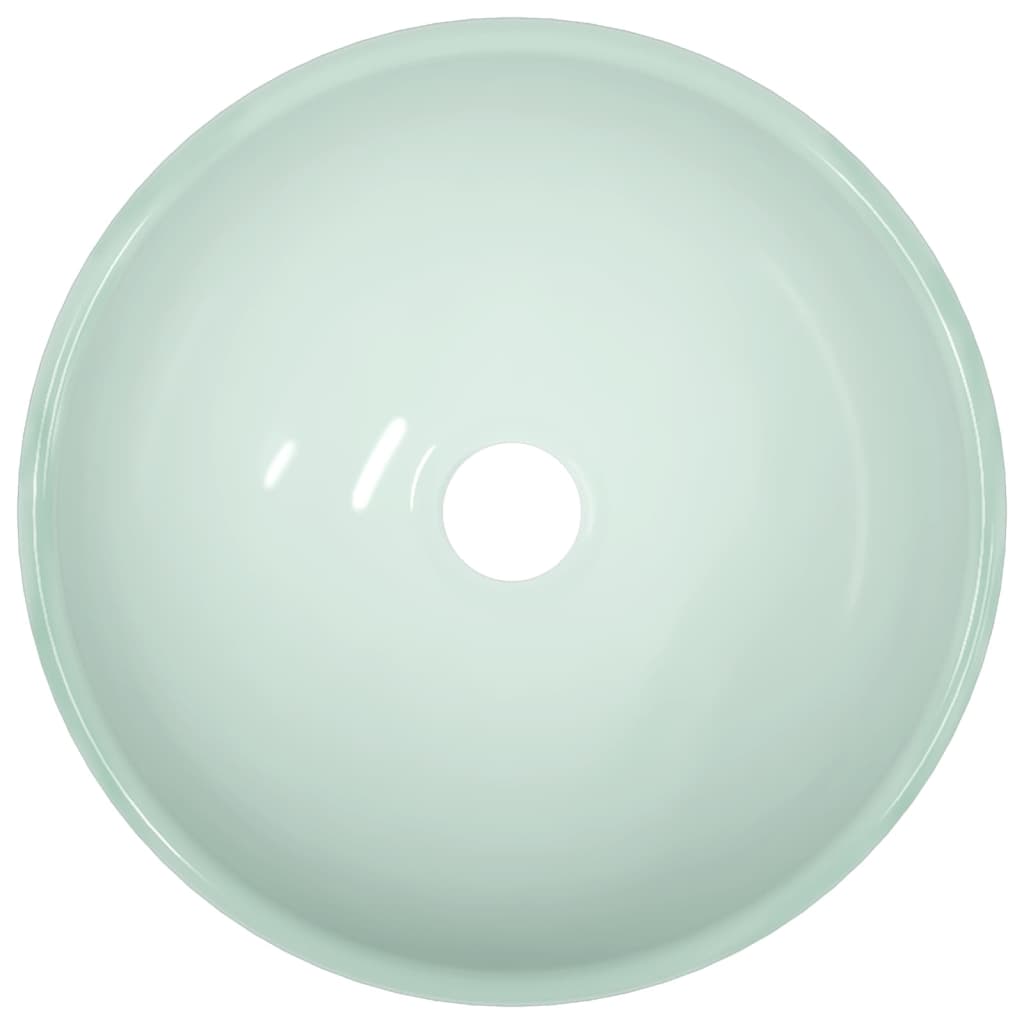 Vidaxl Washbasin 30x12 cm de vidrio templado blanco