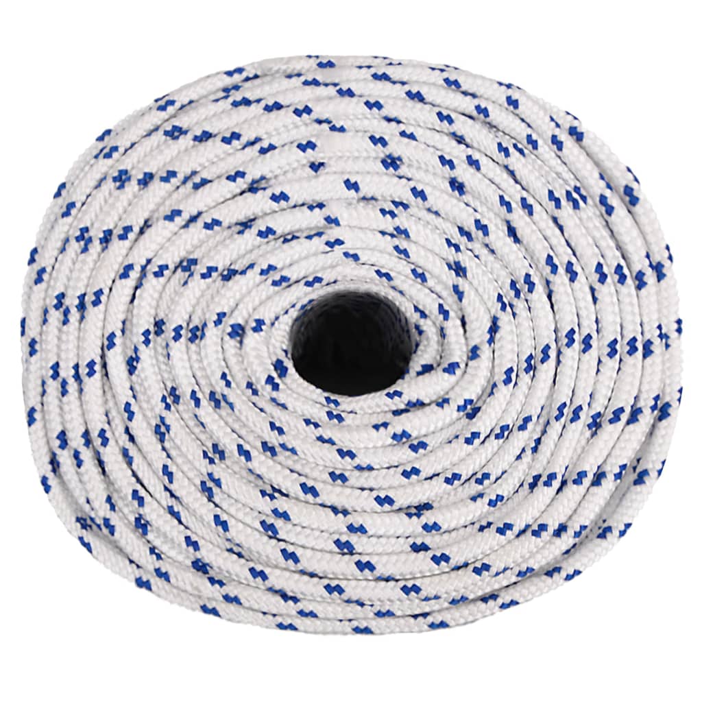 Vidaxl Boot Rope 6 mm 50 m de polipropileno blanco