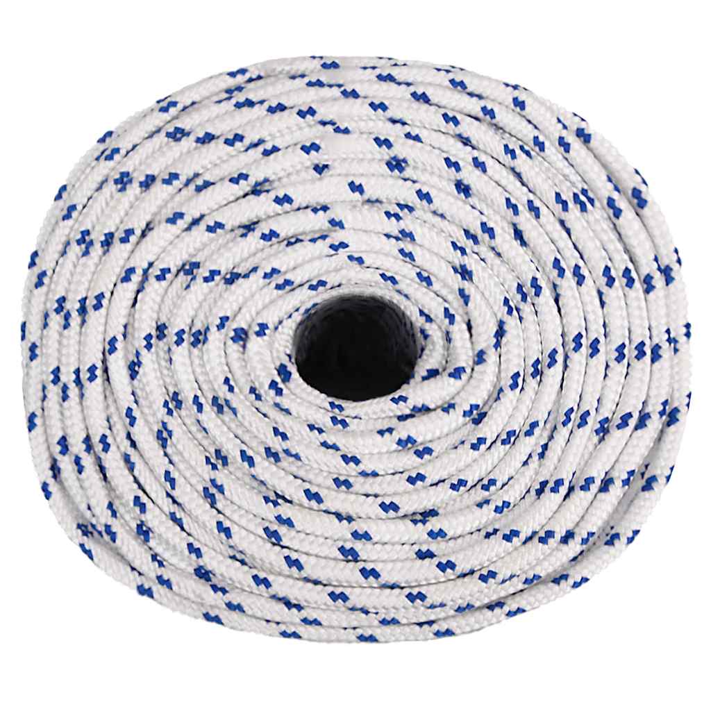 Vidaxl Boot Rope 8 mm 250 m polipropileno blanco