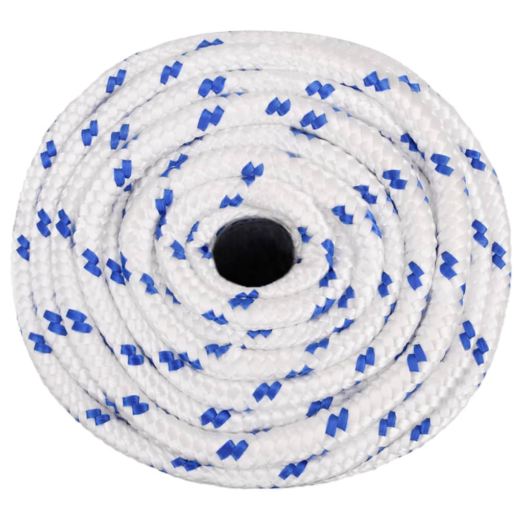 Vidaxl Boot Rope 16 mm 25 m de polipropileno blanco