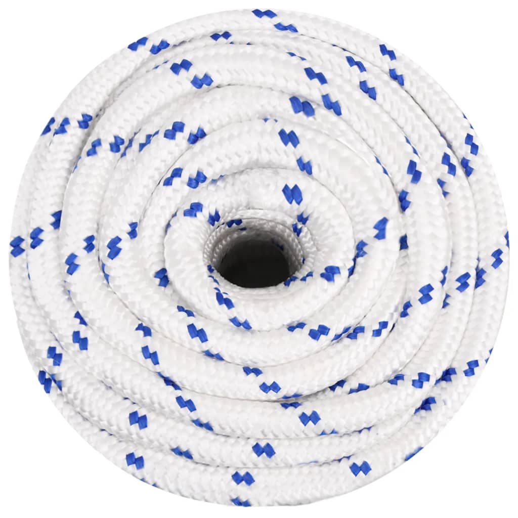 VIDAXL SCOOD ROPE 20 mm 25 m Polypropilene bianco