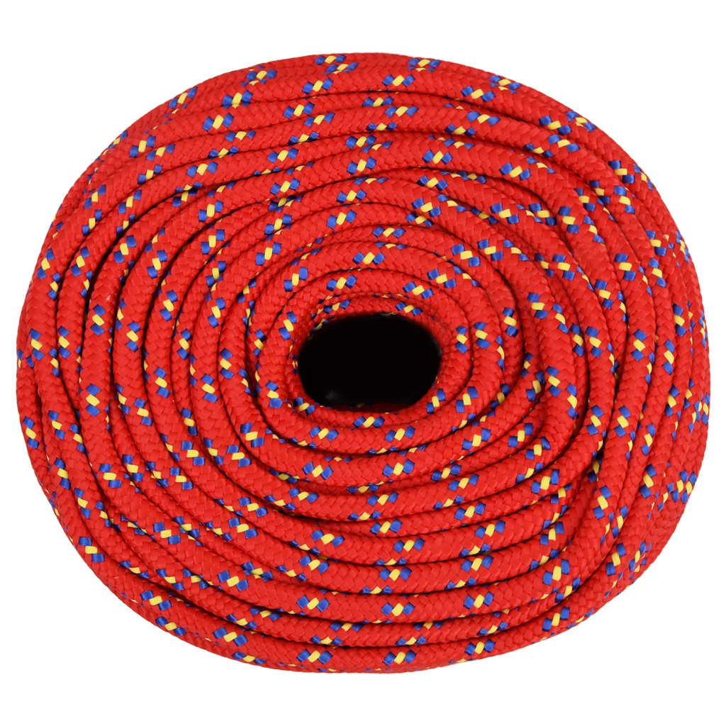 Vidaxl Boat Rope 10 mm 100 m in polipropilene rosso