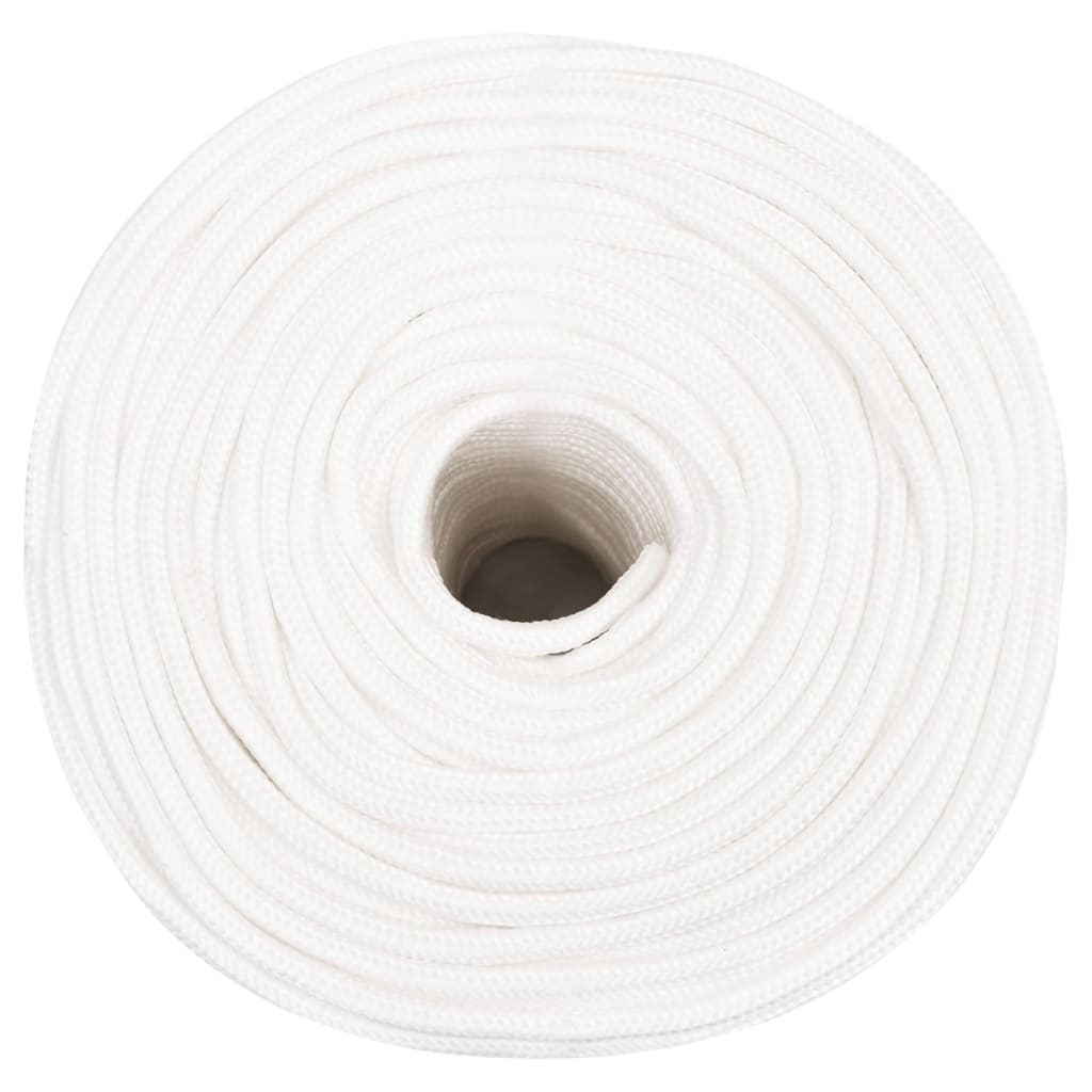 Vidaxl Boat Rope 10 mm 50 m Polypropilene Full White