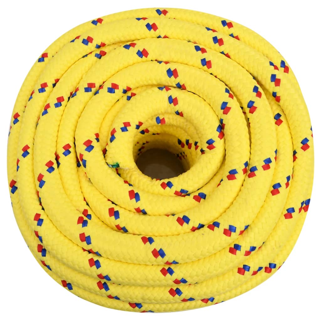 Vidaxl Boat Rope 20 mm 25 m in polipropilene giallo