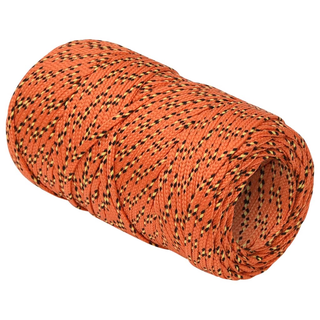 Vidaxl Boat Rope 2 mm 100 m Orange polipropilene