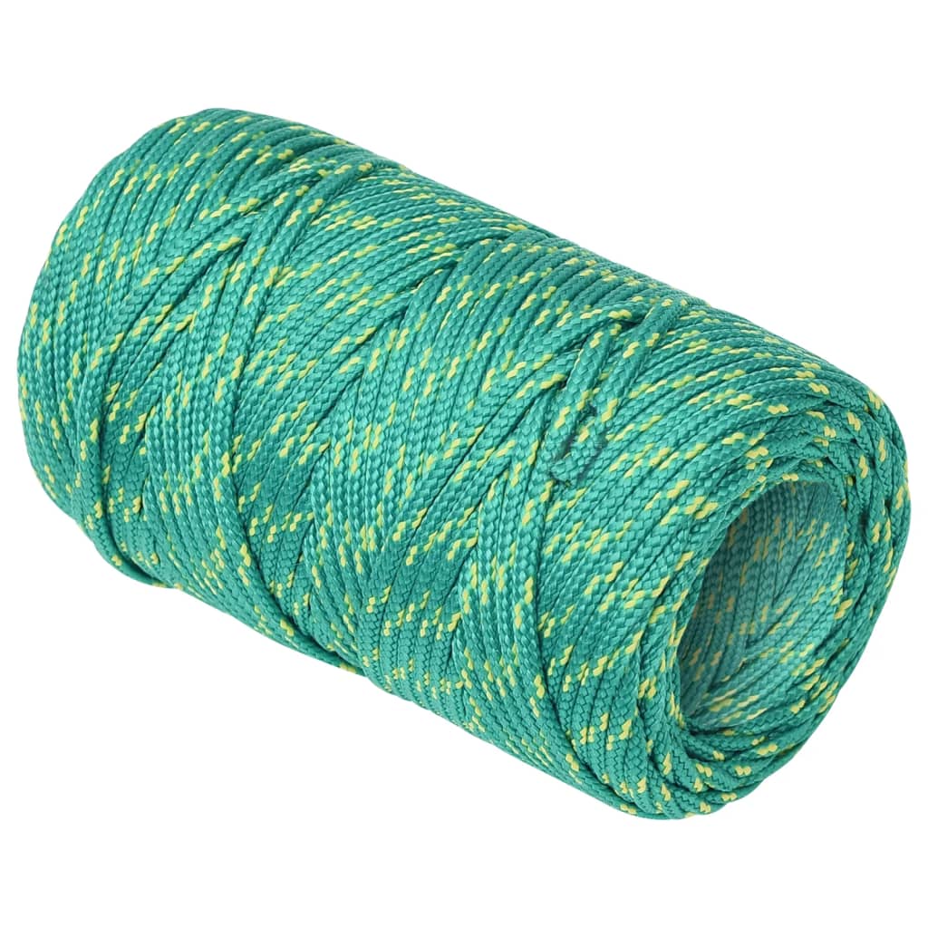 Vidaxl Boat Rope 2 mm 100 m in polipropilene verde