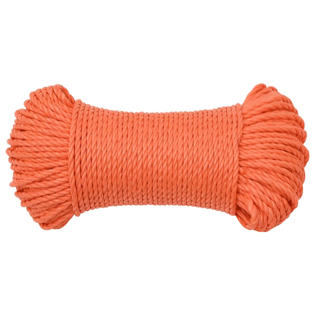 Vidaxl Werkouw 3 mm 50 m Polypropene Orange