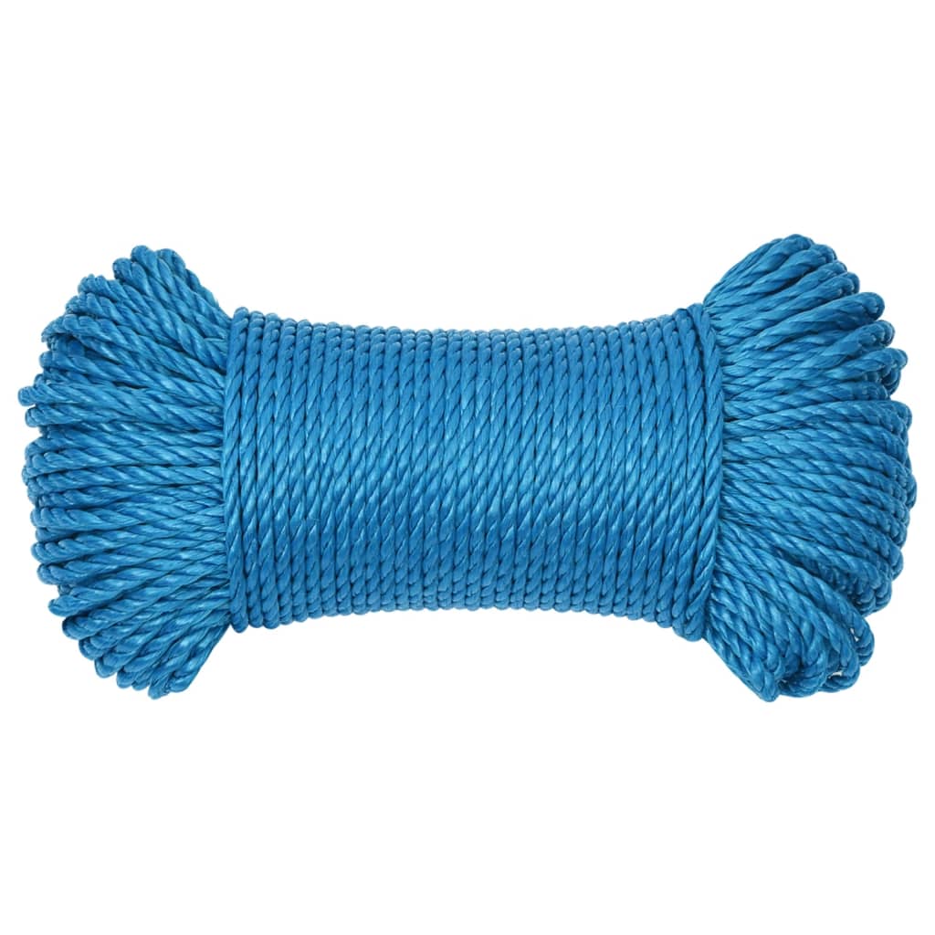 Vidaxl Werkouw 3 mm 50 m Polypropene Blue