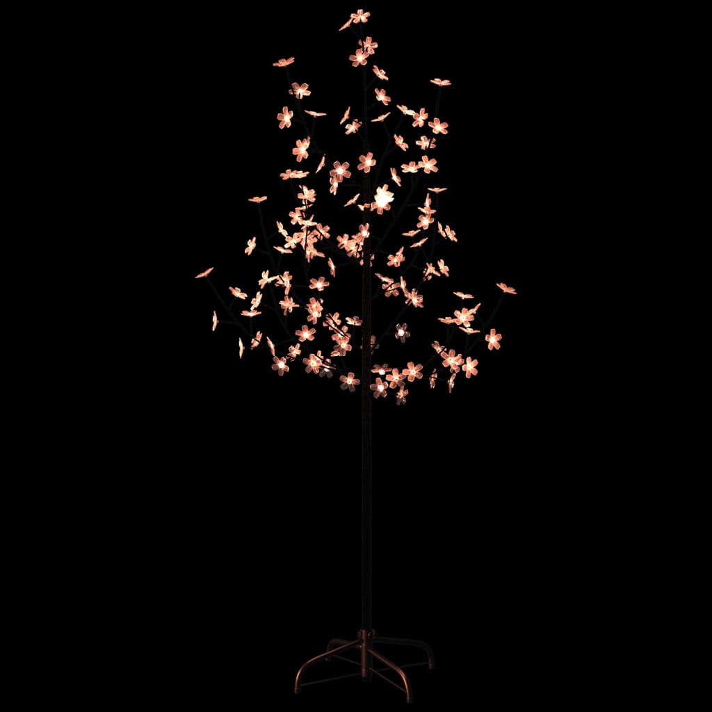 Vidaxl Boom Cherry Blossom 84 LED White White 120 cm