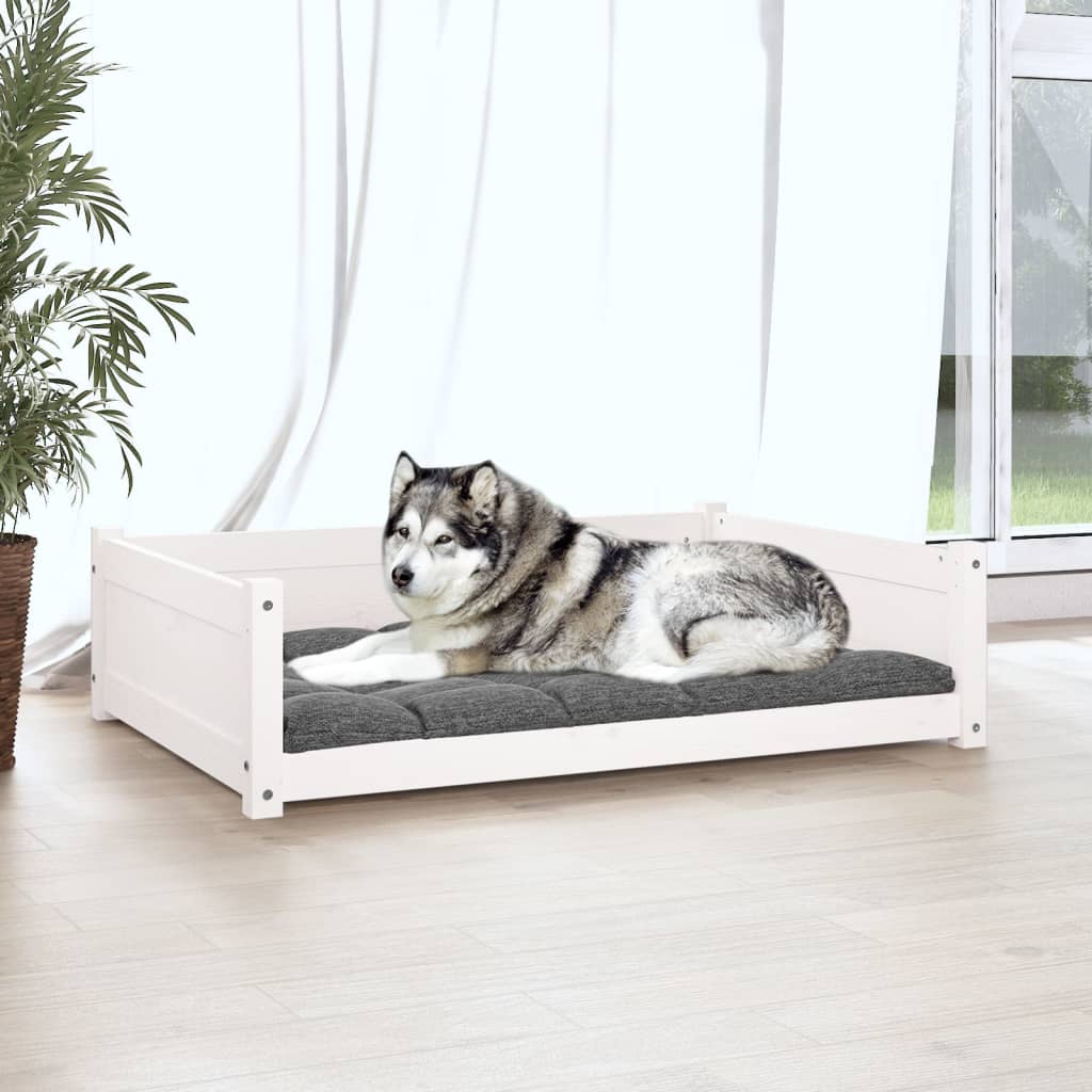 Vidaxl Dog Basket 105.5x75.5x28 cm Pino solido