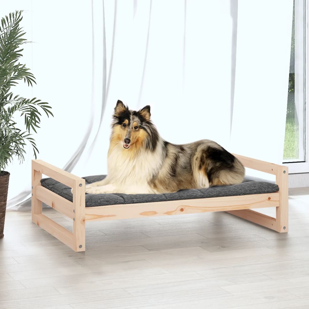 Vidaxl Dog Basket 95.5x65.5x28 cm Pino solido