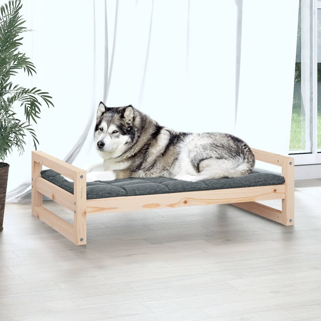 Vidaxl Dog Basket 105.5x75.5x28 cm Pino solido
