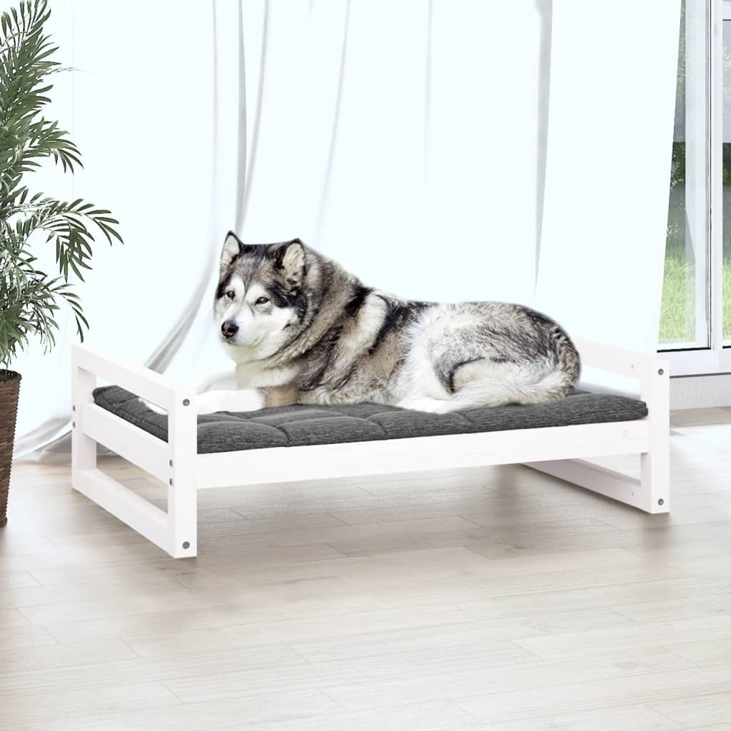 Vidaxl Dog Basket 105.5x75.5x28 cm Pino solido