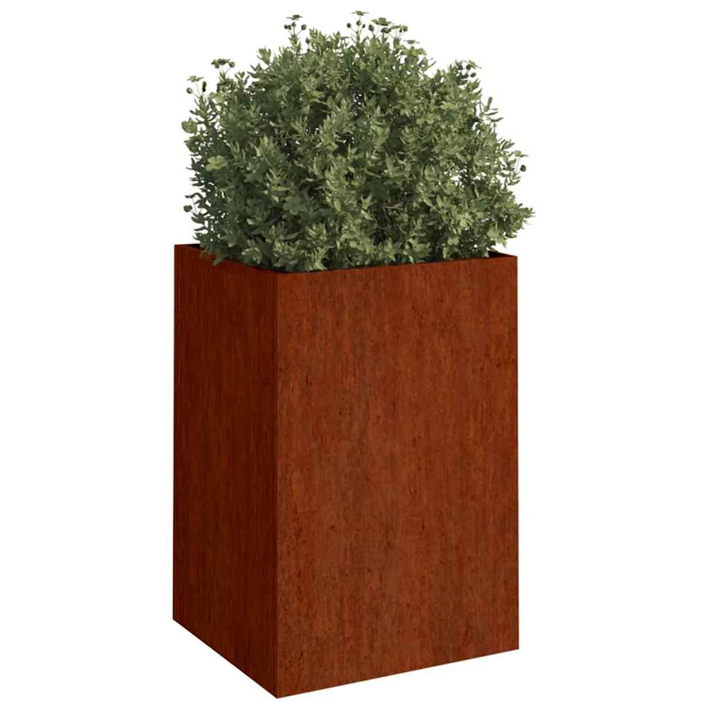 Vidaxl Planning Box 42x38x75 cm Cortenstaal