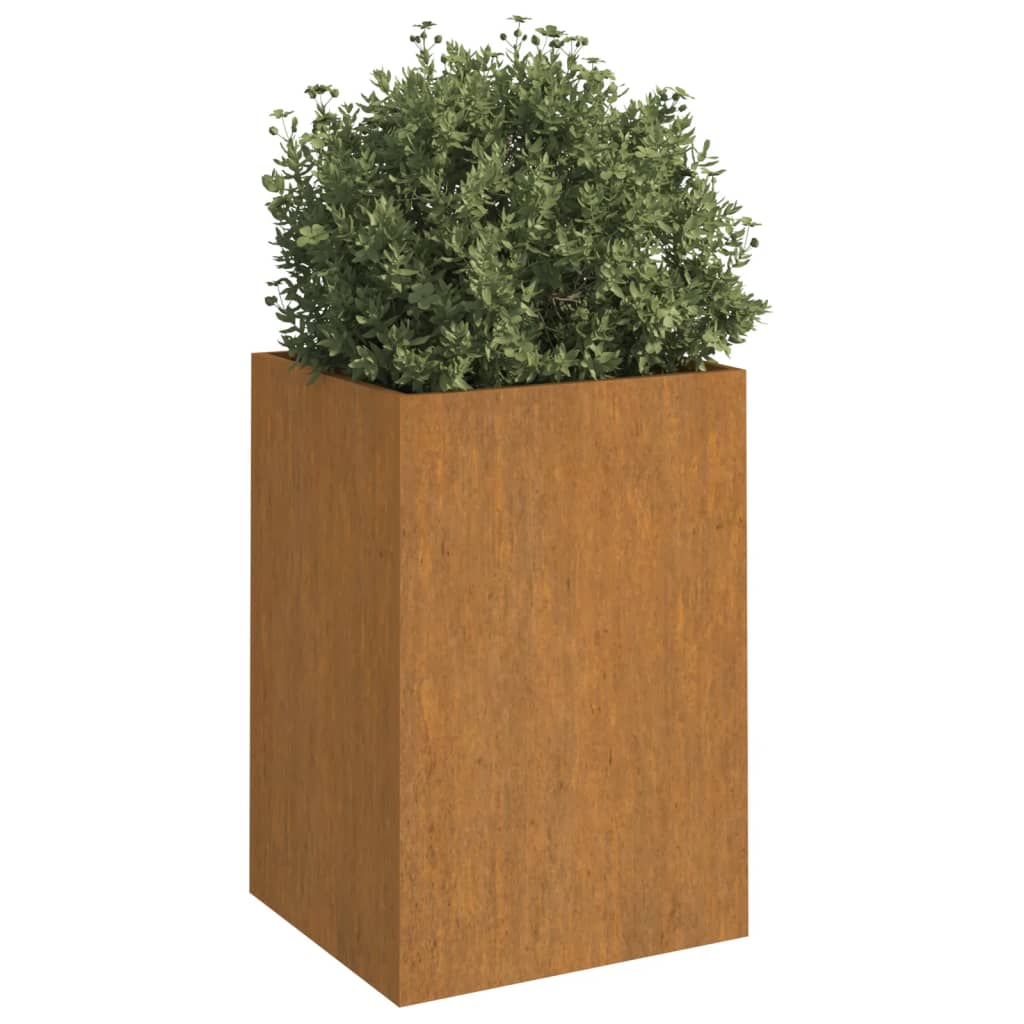 Vidaxl fioriera 52x48x75 cm Cortenstaal
