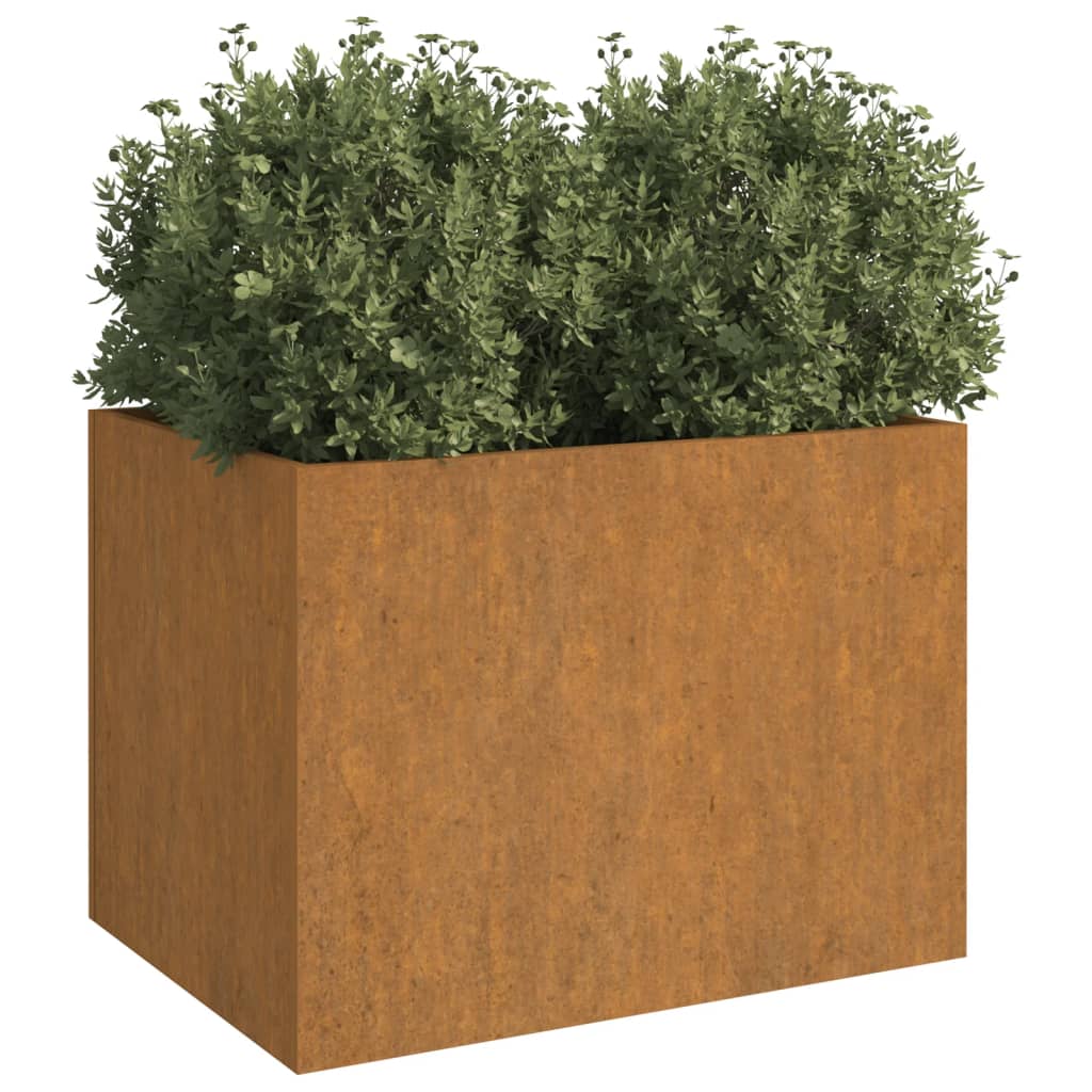 Vidaxl Planning Box 62x47x46 CM Cortenstaal
