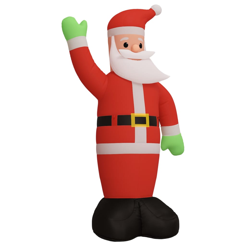Vidaxl Santa con iluminación LED inflable 370 cm