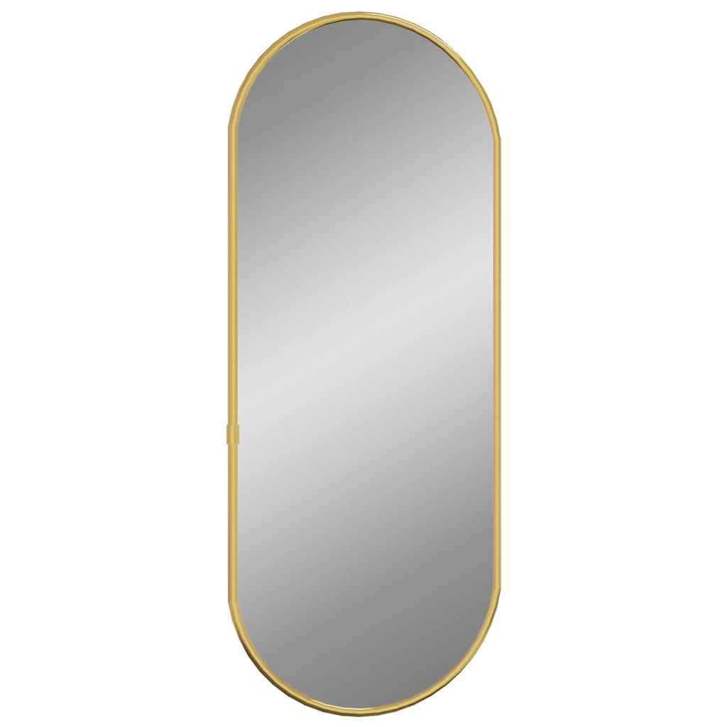 Specchio da parete Vidaxl 50x20 cm oro oro colorato