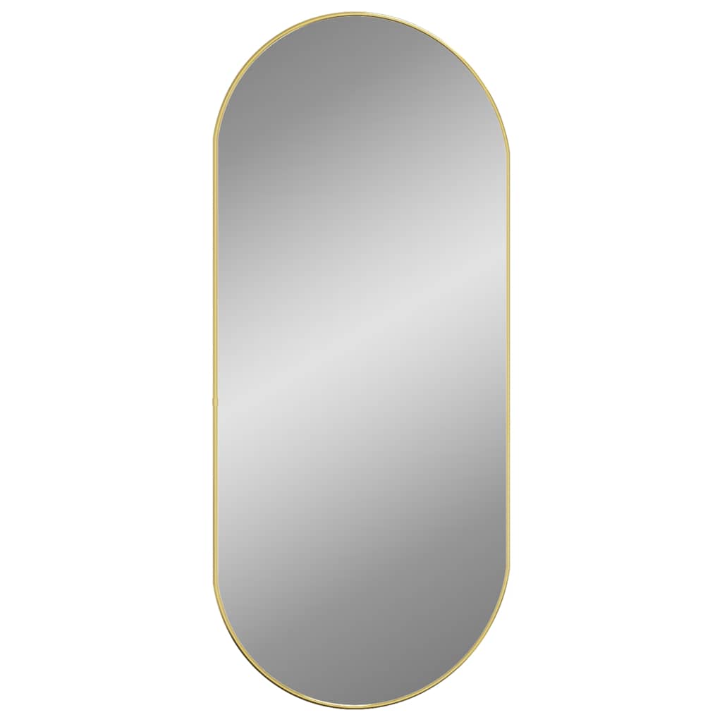 Specchio da parete Vidaxl 100x45 cm oro oro colorato
