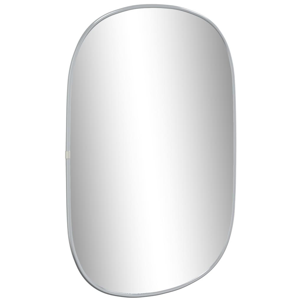 Specchio da parete Vidaxl 60x40 cm di colore argento