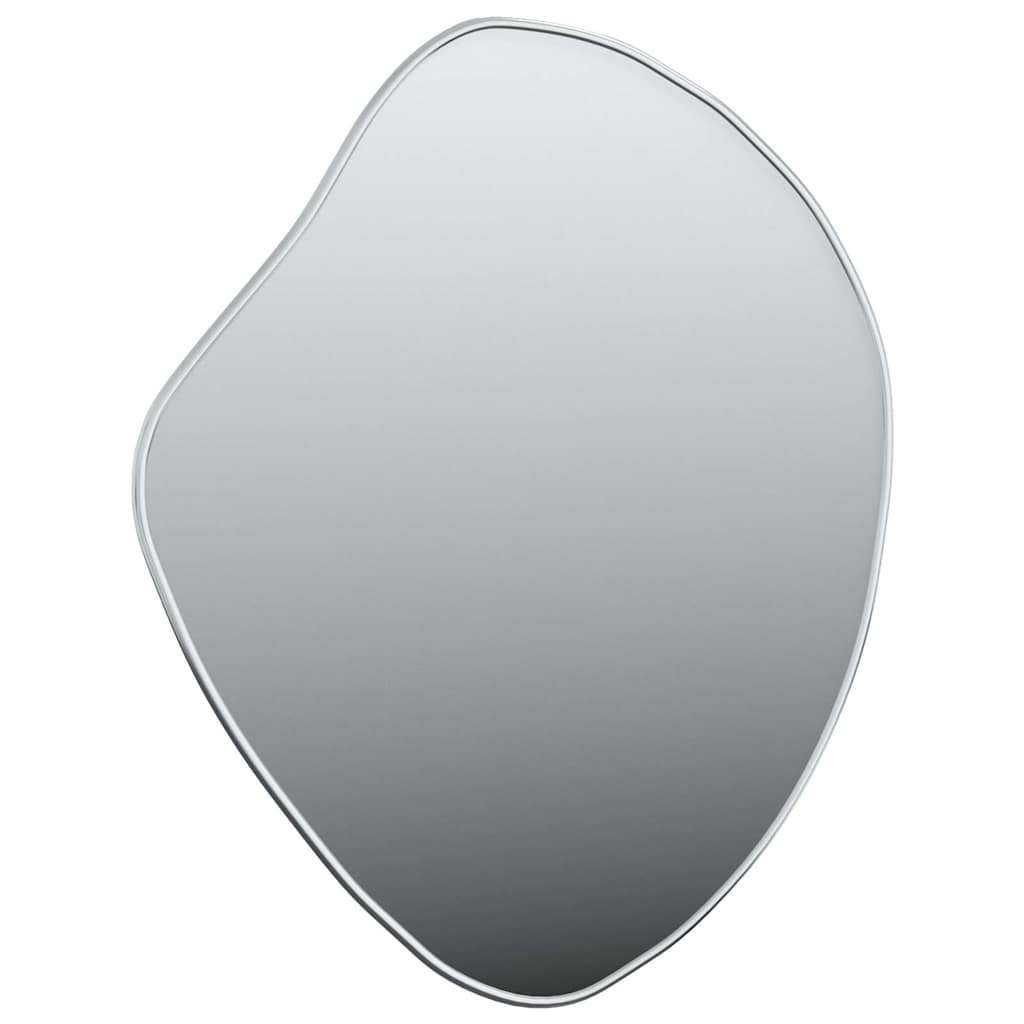 Specchio da parete Vidaxx 50x40 cm color argento