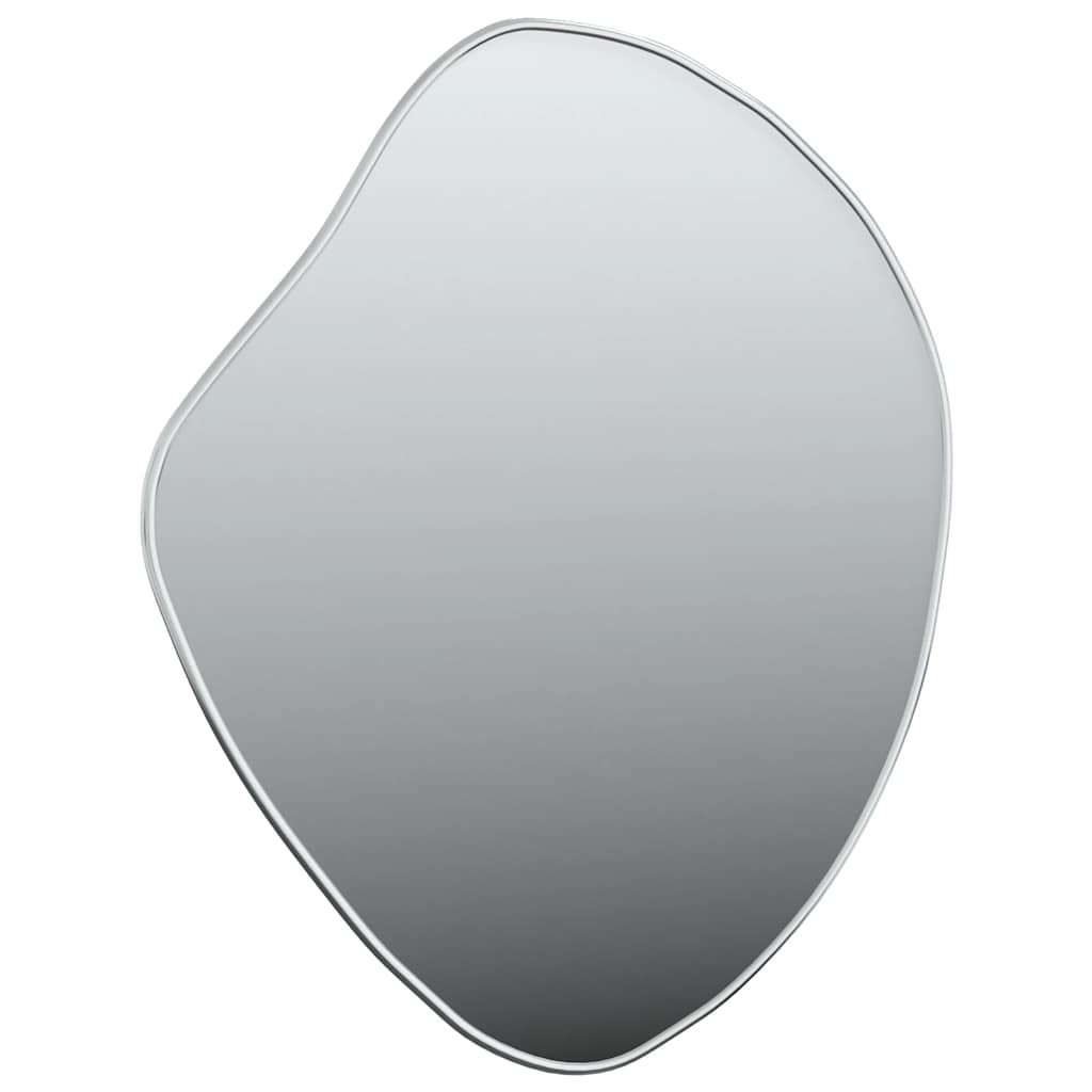 Specchio da parete Vidaxx 60x50 cm color argento