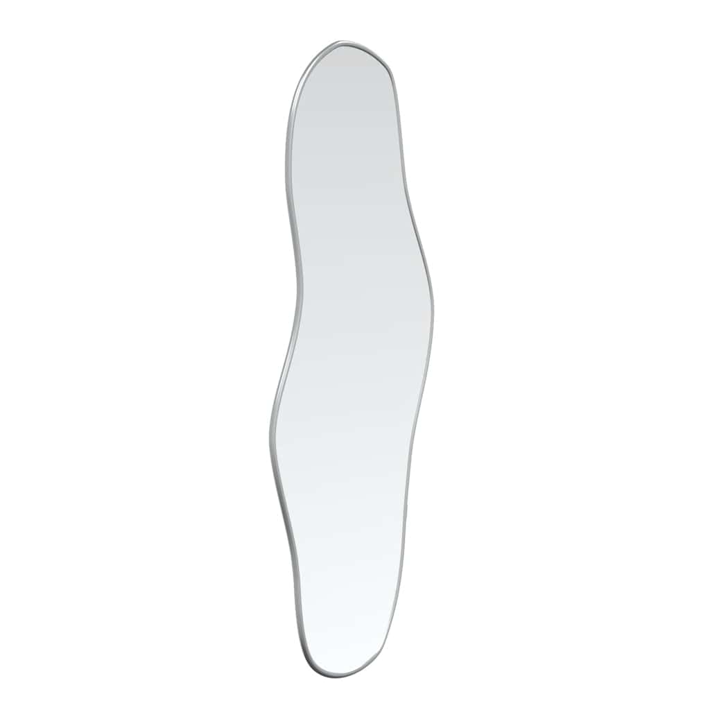 Specchio da parete Vidaxl 90x40 cm di colore argento