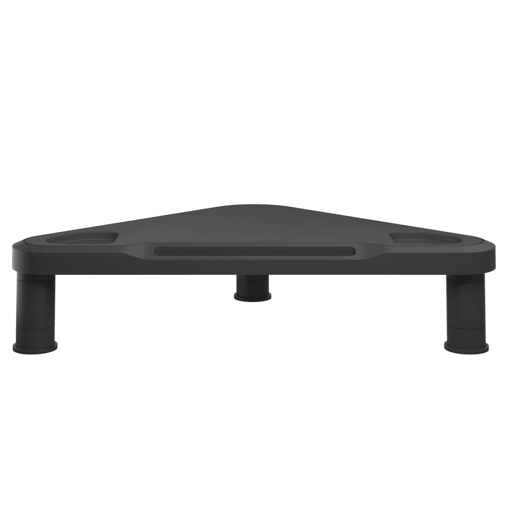 VidaXL soporte para monitor esquinero 49x28x10,5 cm negro