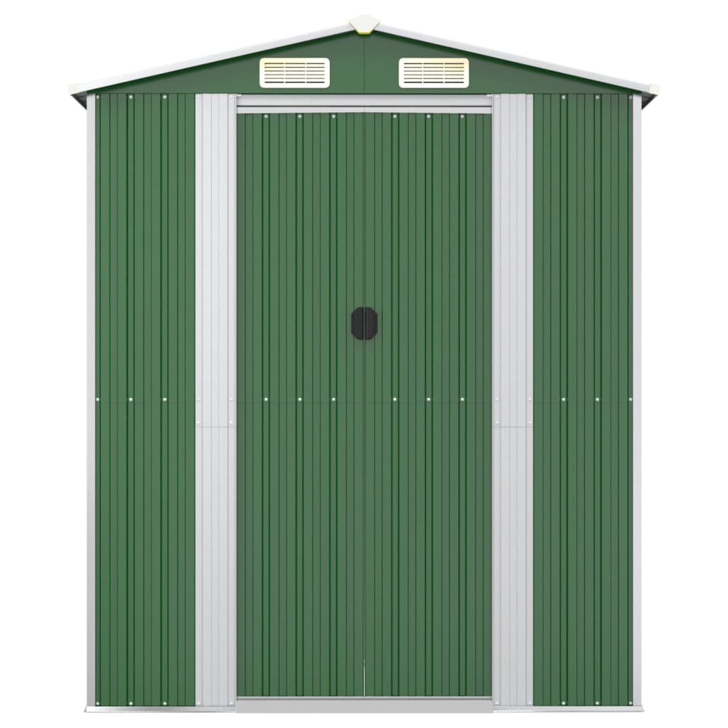 Vidaxl Garden Shed 192x108x223 cm in acciaio zincato