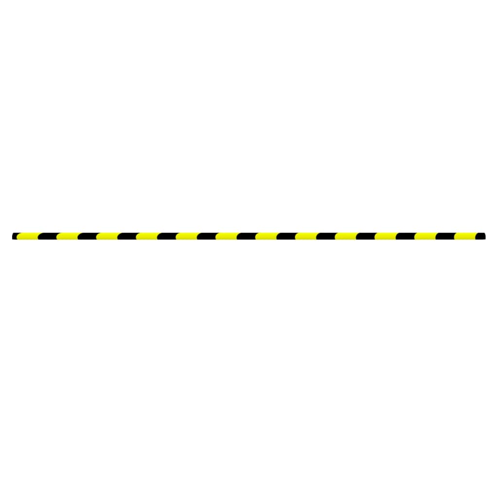 VIDAXL PROTTOCO dell'ANGINE 4X3X100 CM PU GIALLO E NERO