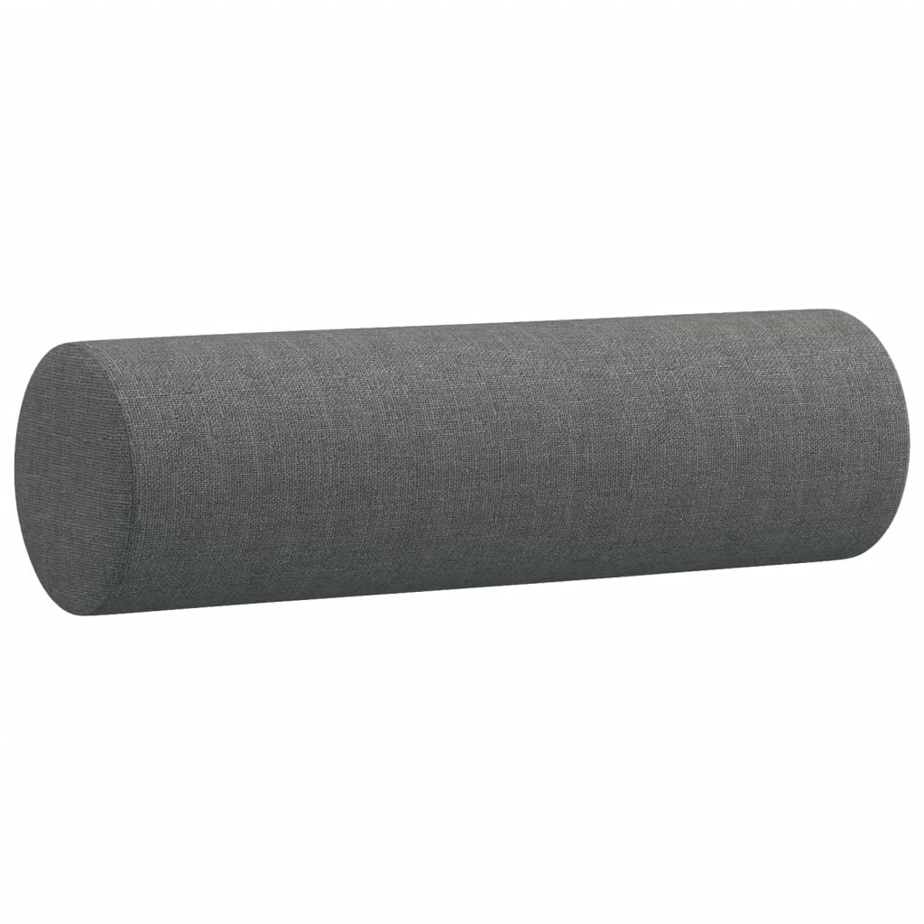 Cuscini decorativi vidaxl 2 St 15x50 cm tessuto scuro grigio