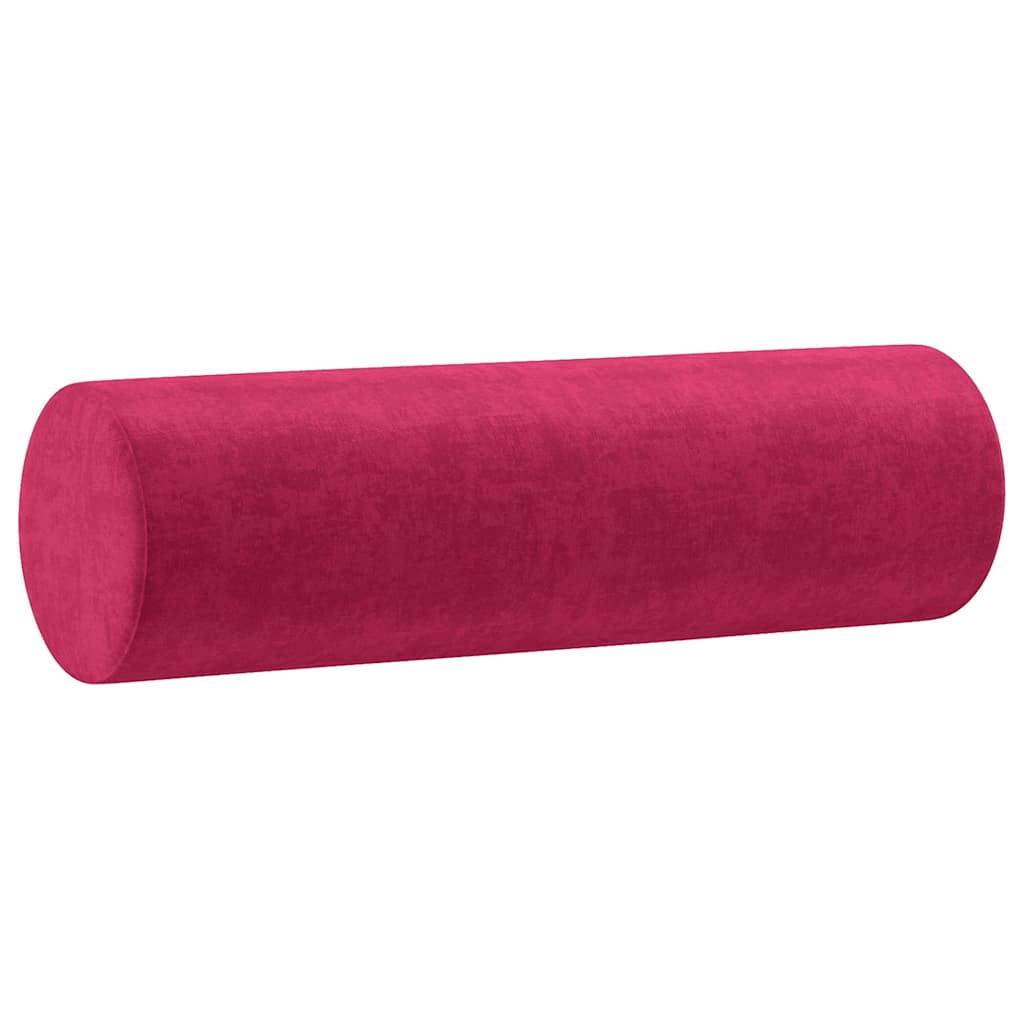 Vidaxl sierkussens 2 st 15x50 cm fluweel wijnrood