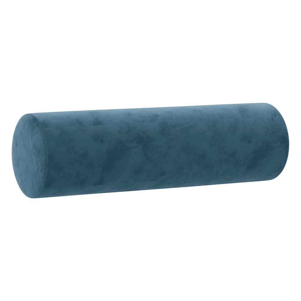 Cuscini decorativi Vidaxl 2 St 15x50 cm Blu di velluto